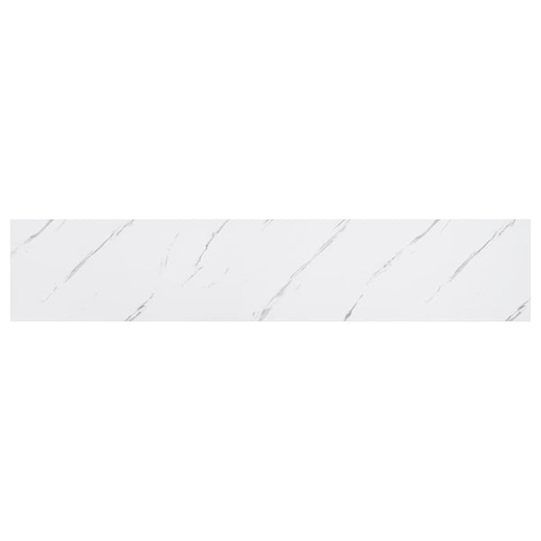 Wandregal Weiß Marmor 120cm