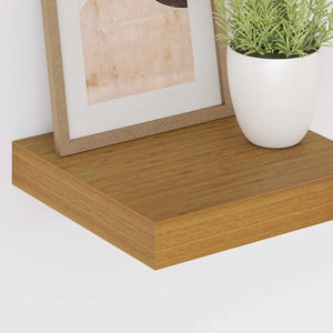 Beige Wandregal, 4er Set