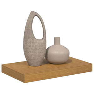 Beige Wandregal 40 cm