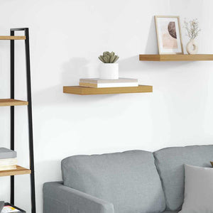 Beige Wandregal 50 cm