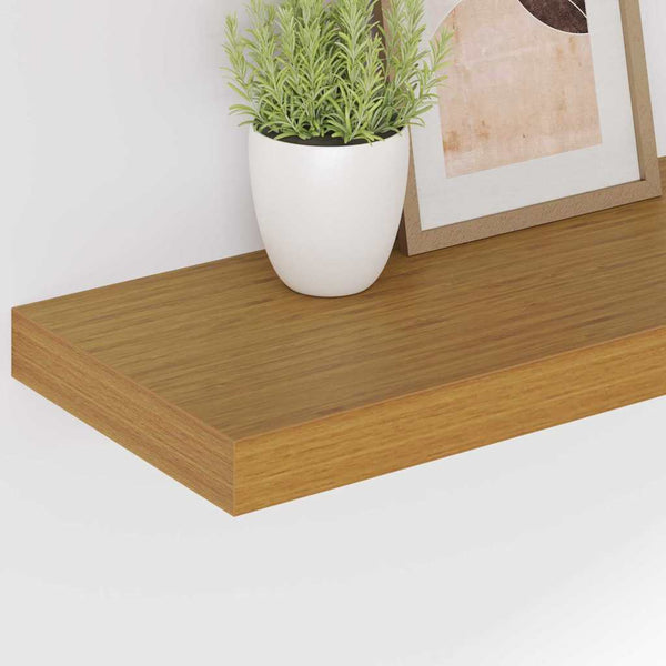 Wandregal Beige 50x23x4 cm, 2er Set