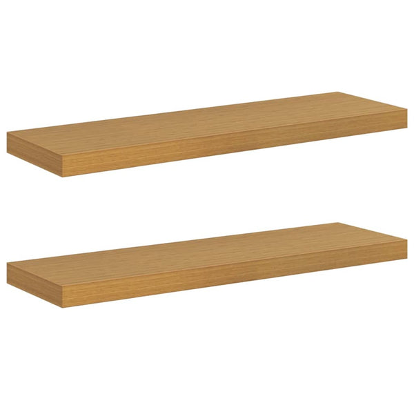 Wandregal Beige 80 cm 2er-Set