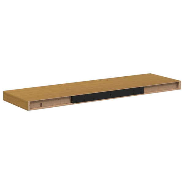 Beige Wandregal, 4er Set, 90cm