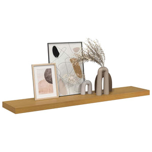 Beige Wandregal 120 cm