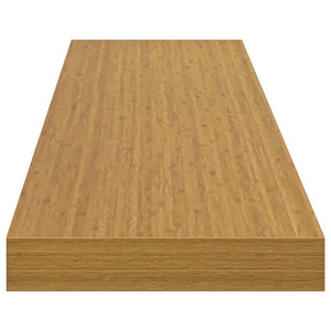 Beige Wandregal, 4er Set, 120 cm