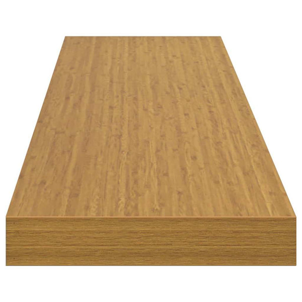 Beige Wandregal, 4er Set, 120 cm