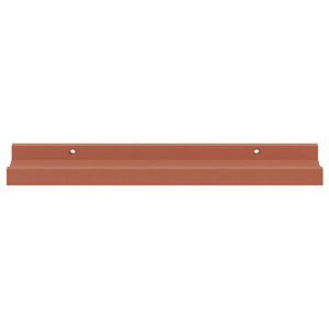 Rote Wandregale, 2er Set, 40 cm