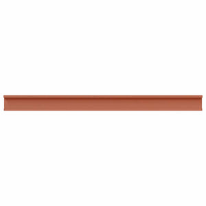 Rote Wandregale, 2er Set, 115 cm