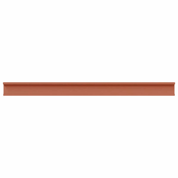 Rote Wandregale, 2er Set, 115 cm