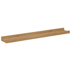 Wandregal Braun 60 cm, 2er Set