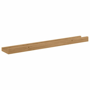 Wandregal Braun 60 cm, 2er Set