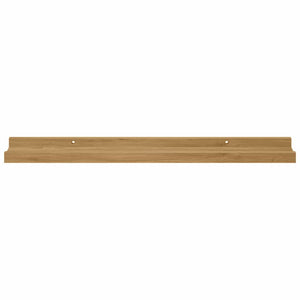 Wandregal Braun 60 cm, 2er Set