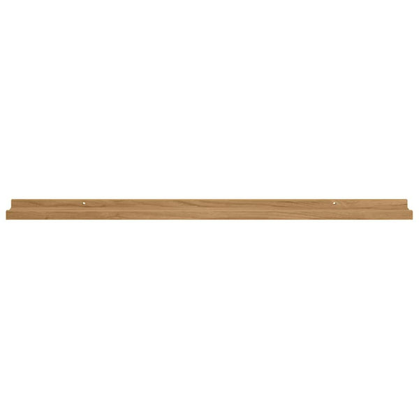 Wandregal Braun 4er Set 100cm