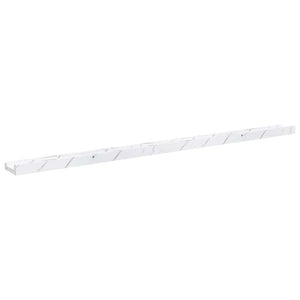 Wandregal 4er Set Weiß Marmor Optik