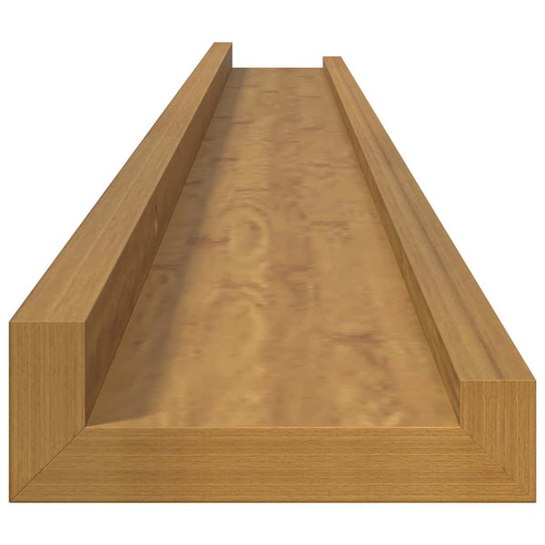 Beige Wandregal 2er Set, 100cm