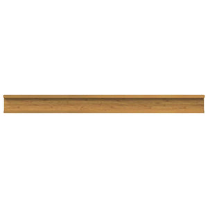 Beige Wandregal 4er Set, 100cm