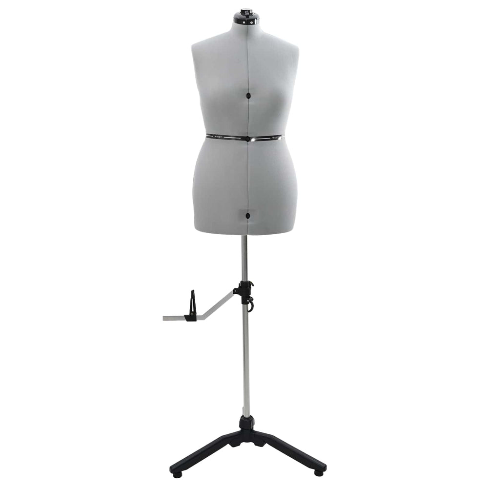 Verstellbare Schneiderpuppe Damen Grau M