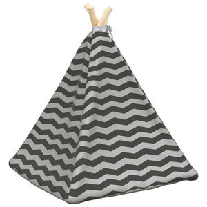 Haustier Tipi Zelt mit Kissen