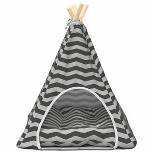 Haustier Tipi Zelt mit Kissen