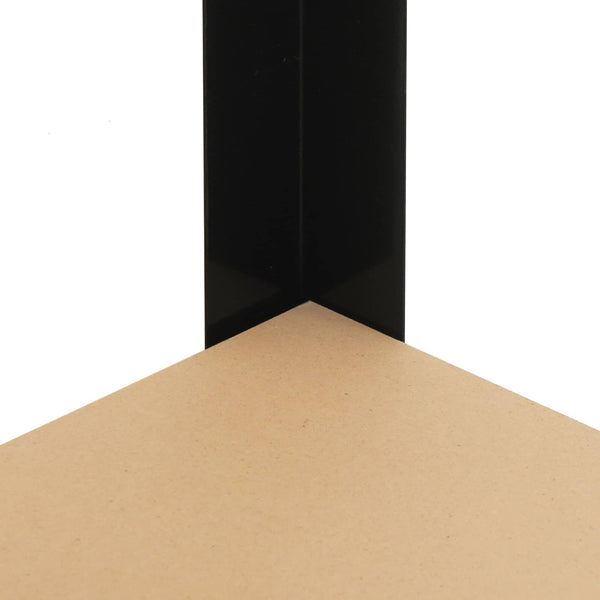 Werkbank mit Regal Schwarz 81x41x91cm