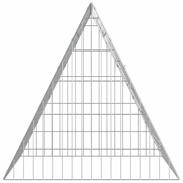 Kaninchenkäfig Silber Verzinkt 110cm