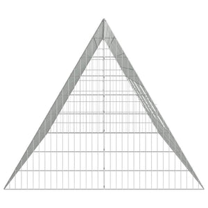 Hasenkäfig Silber Verzinkt 430cm