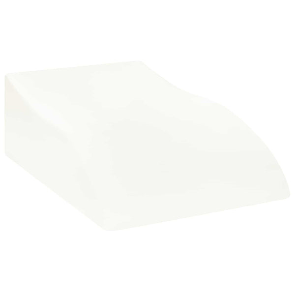 Beinkissen Weiß PU-Schaum 68x41x24 cm