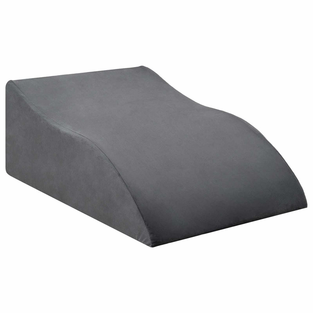 Beinkissen Grau PU-Schaum 68x41x24 cm