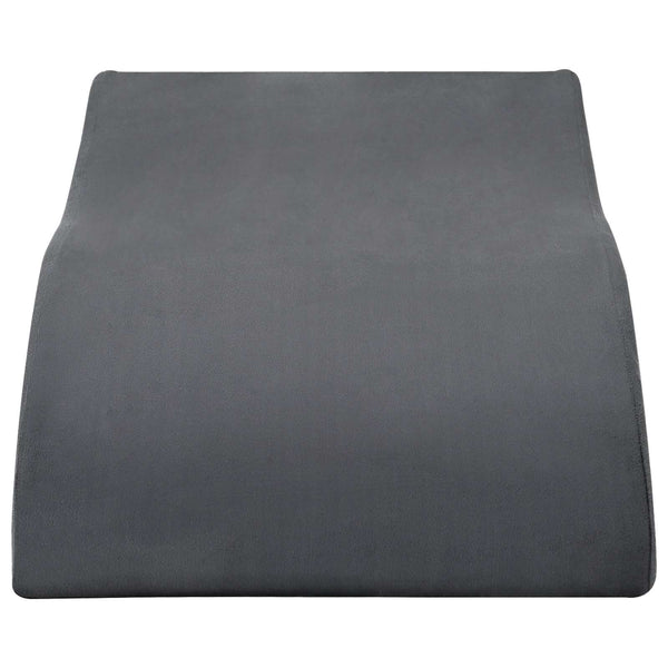 Beinkissen Grau PU-Schaum 68x41x24 cm