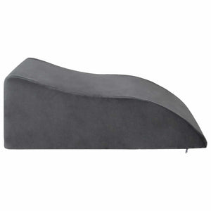 Beinkissen Grau PU-Schaum 68x41x24 cm