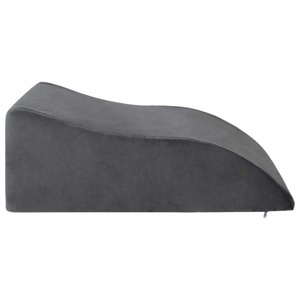 Beinkissen Grau PU-Schaum 68x41x24 cm