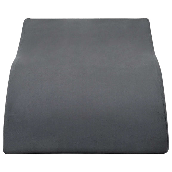 Beinkissen Grau PU-Schaum 68x41x21cm