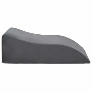 Beinkissen Grau PU-Schaum 68x41x21cm