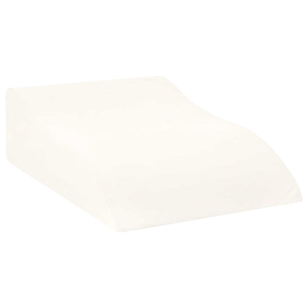 Beinkissen Weiß PU-Schaum 68x40x18cm