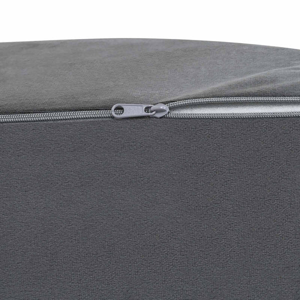 Beinkissen Grau PU-Schaum 68x40x18cm