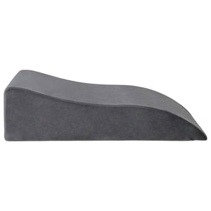 Beinkissen Grau PU-Schaum 68x40x18cm