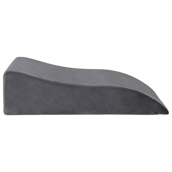 Beinkissen Grau PU-Schaum 68x40x18cm