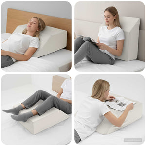 Beinkissen Weiß PU-Schaum 63x52 cm