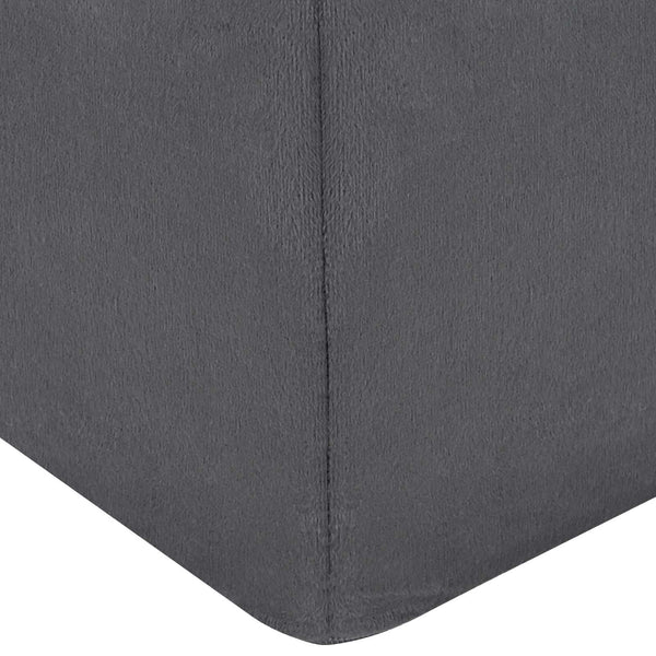 Beinkissen Grau PU-Schaum 63x52x19cm