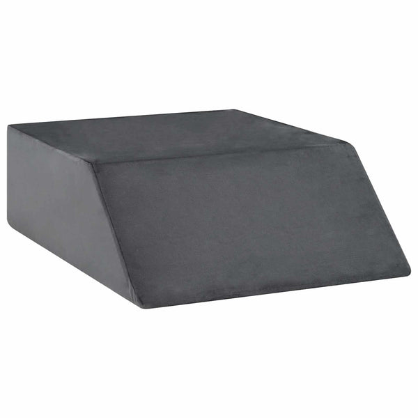 Beinkissen Grau PU-Schaum 63x52x19cm