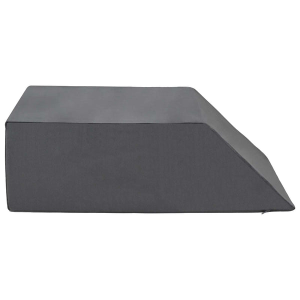 Beinkissen Grau PU-Schaum 63x52x19cm