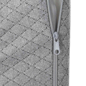 Beinkissen Grau Viscoschaum 60x50x30cm