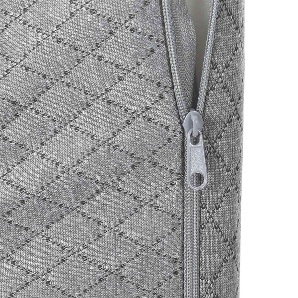 Beinkissen Grau Viscoschaum 60x50x30cm