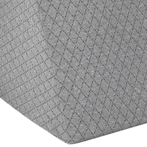Beinkissen Grau Viscoschaum 60x50x30cm