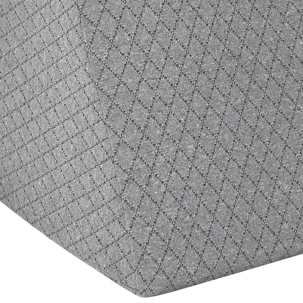 Beinkissen Grau Viscoschaum 60x50x30cm