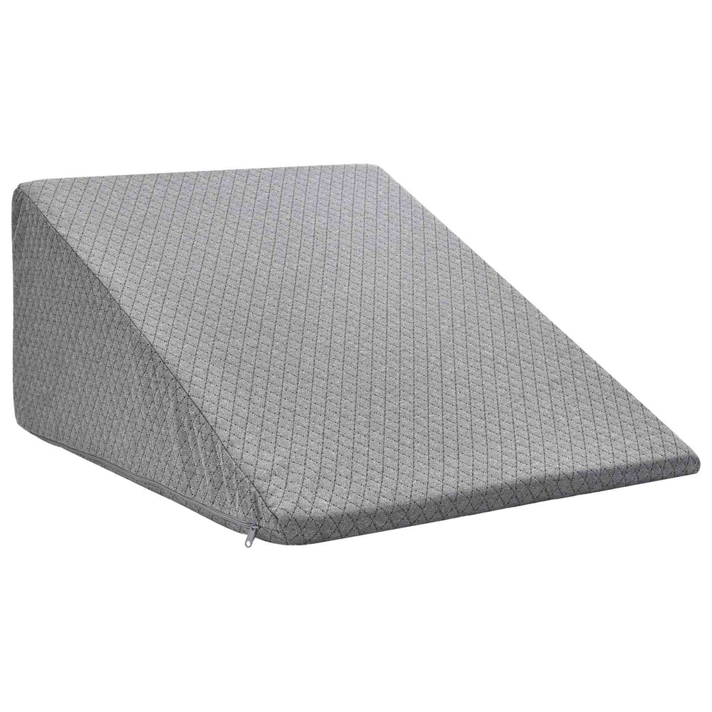 Beinkissen Grau Viscoschaum 60x50x30cm