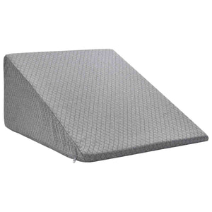Beinkissen Grau Viscoschaum 60x50x30cm