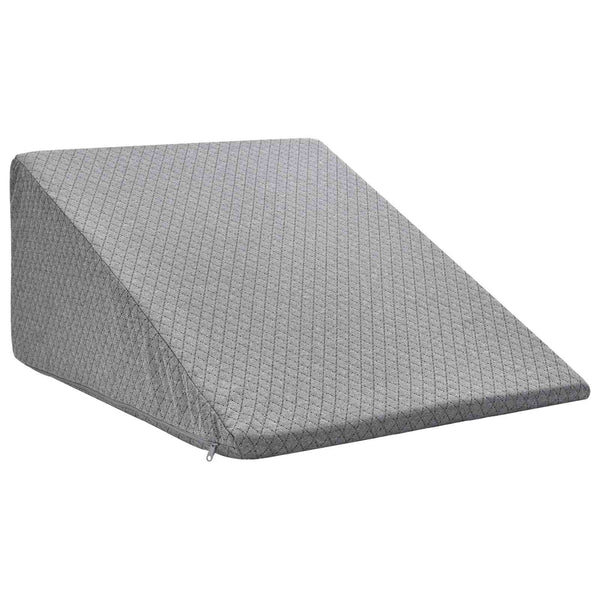 Beinkissen Grau Viscoschaum 60x50x30cm