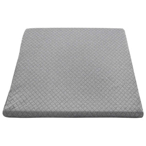 Beinkissen Grau Viscoschaum 60x50x30cm