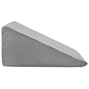 Beinkissen Grau Viscoschaum 60x50x30cm